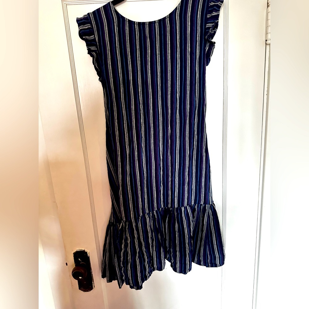 Linen blend dress XL